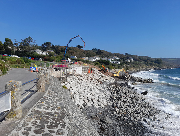 Concrete Pour In Progress