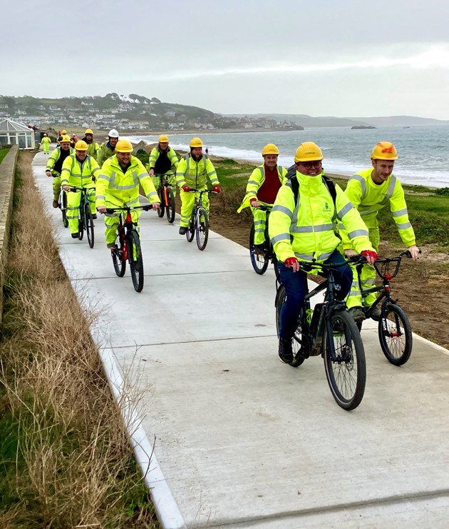 Bay To Bay team bike ride