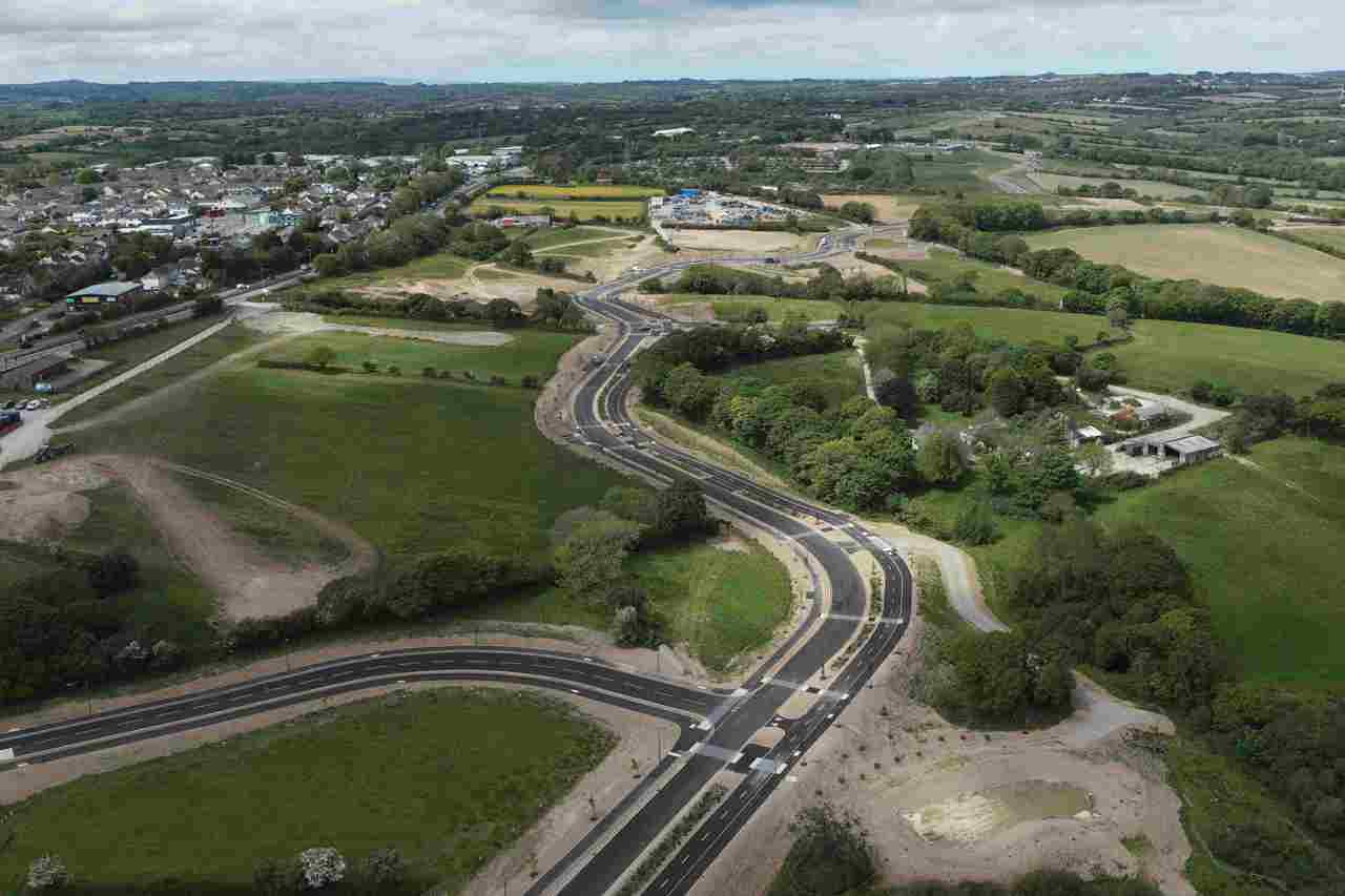 Northern Access Road Aerial Image (1)