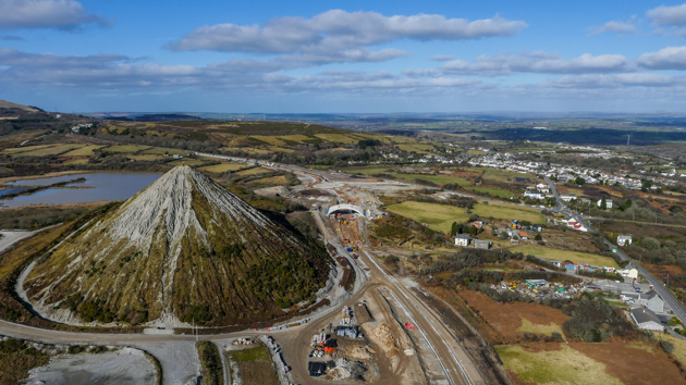 Cormac St Austell aerial view